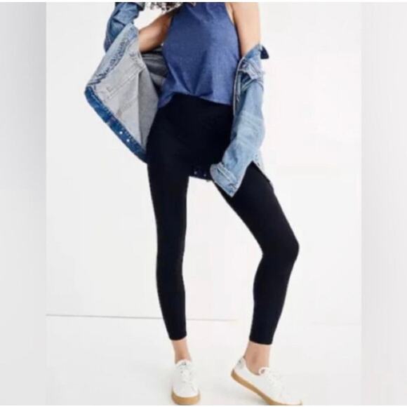 Mile(s) By Madewell Women’s Ttue Black Leggings Size XXS Athletic Wear Casual - Picture 1 of 4